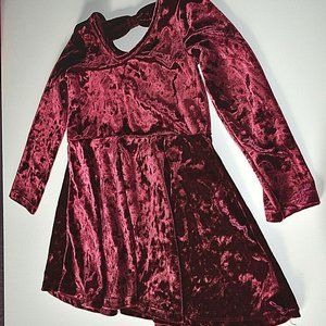 Children's Place Burgundy Holiday Dress